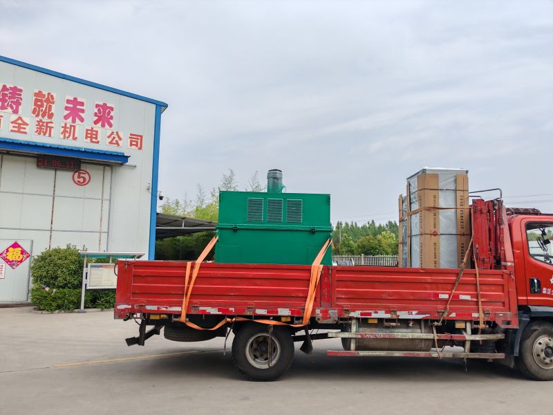 630KW-6變頻電機配變（biàn）頻櫃和開關櫃發貨